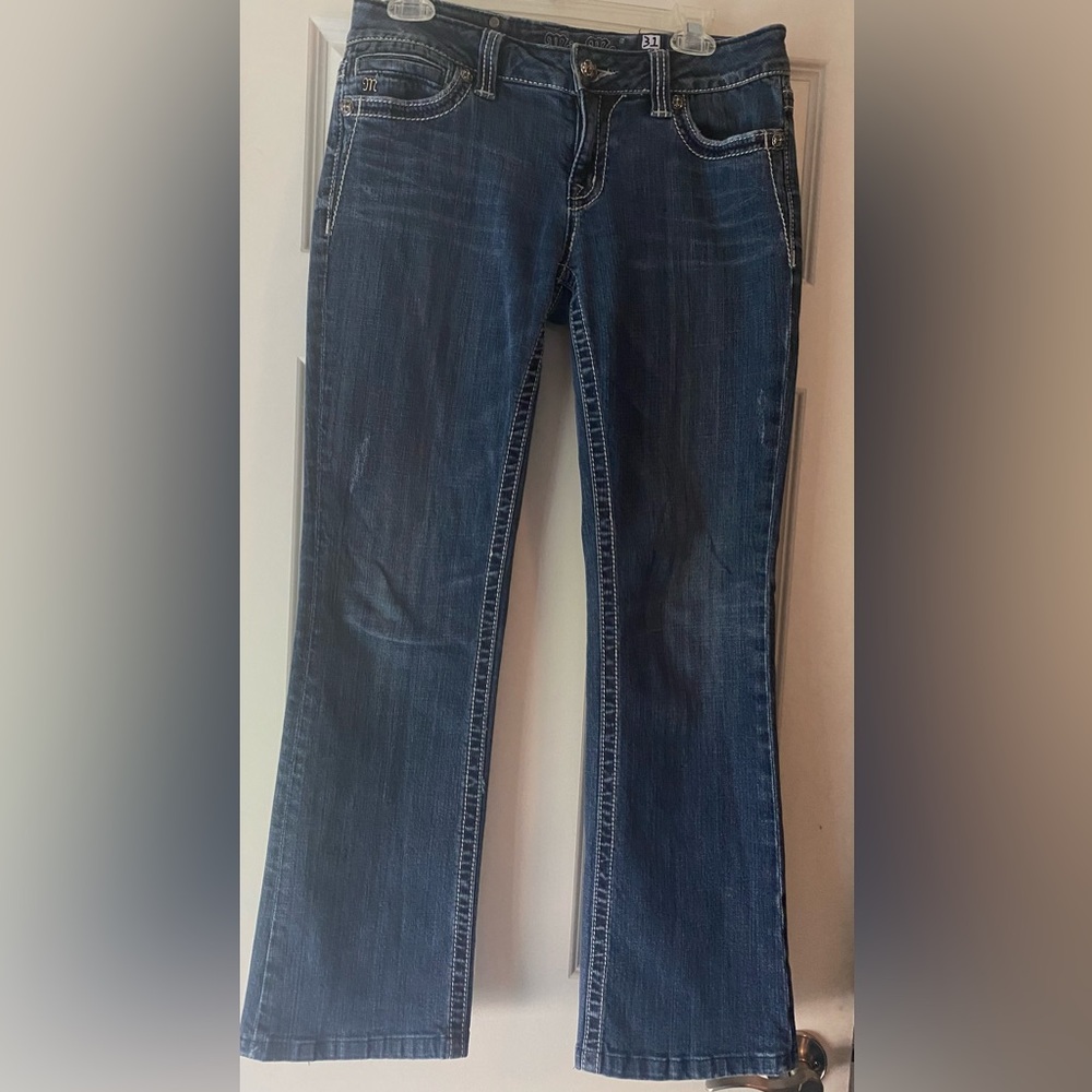 MISS ME FLEUR BOOT CUT JEANS
SIZE 31
